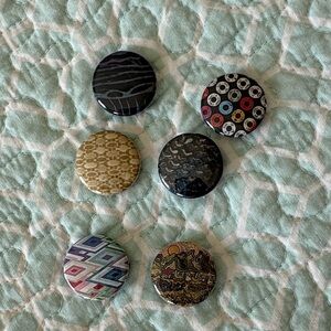 Set of 6 necklace magnets